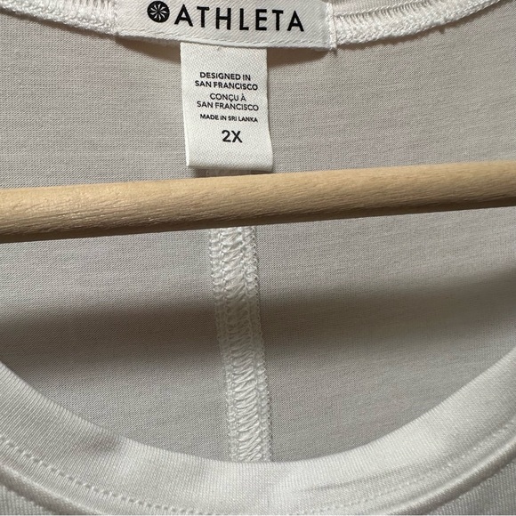 NWT Athleta White Camisole Radiate Tank Top - Picture 3 of 6